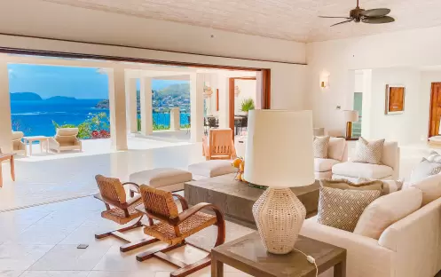 Villa One - Living Area full view